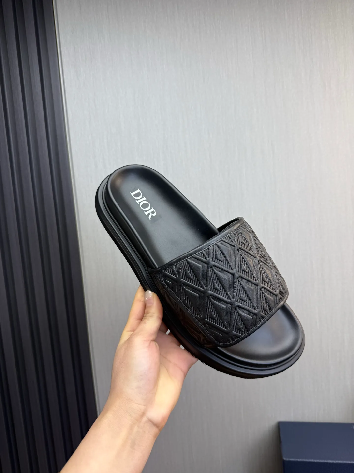 Men's shoes 280💰 Dior. Men's slippers🩴Official website 1:1 production 38-45 yards 45 46 🉑️Customized original material shipped✅